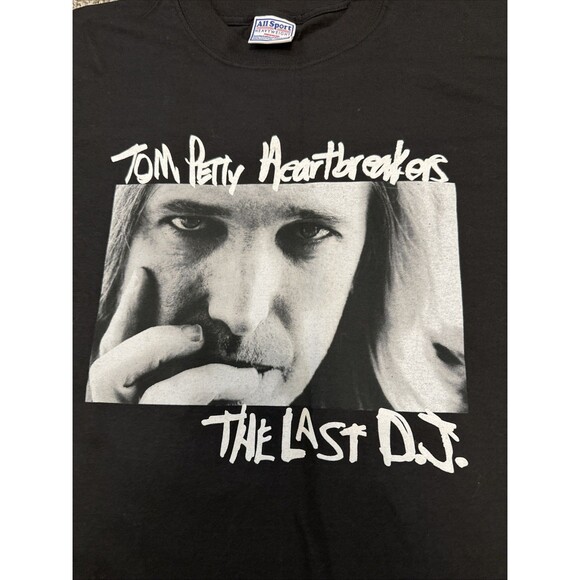 Vintage 2002 Tom Petty And The Heartbreakers Last DJ Tour T-Shirt Men’s Size XL - Picture 2 of 7